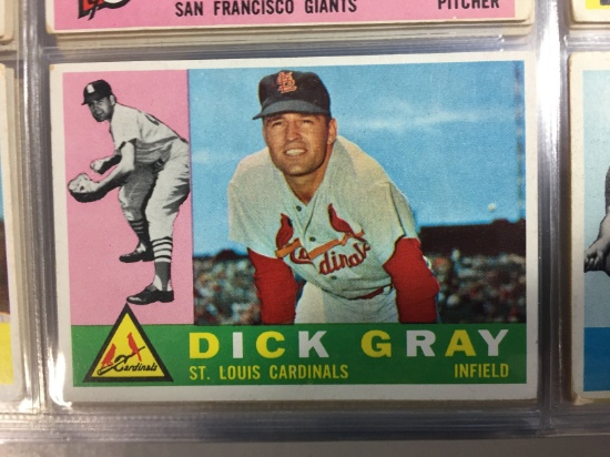 1960 Topps #24 Dick Gray Cardinals