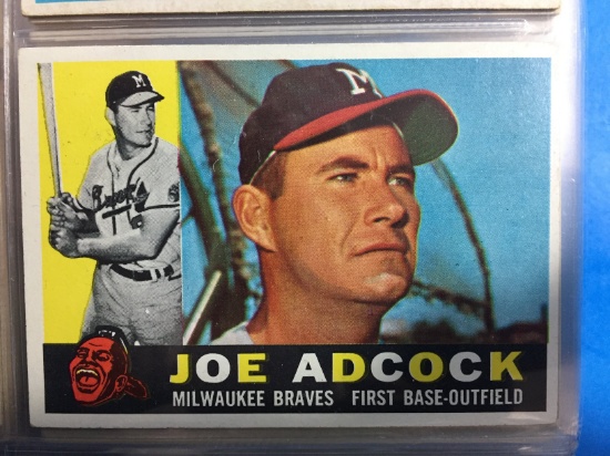 1960 Topps #3 Joe Adcock Braves