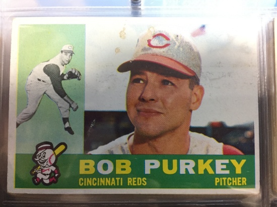 1960 Topps #4 Bob Purkey Reds