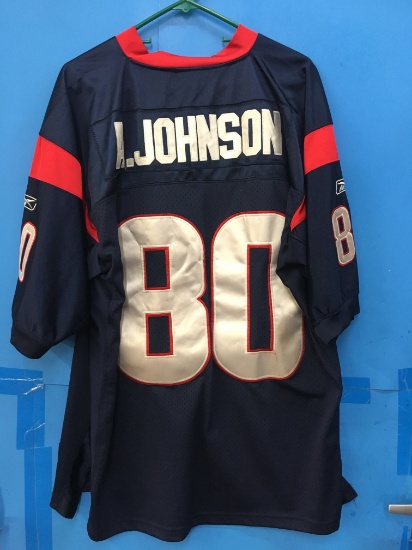 Reebok NFL Houston Texans Jersey ANDRE JOHNSON Stiched Numbers - Size 52