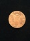 1 Troy Ounce .999 Fine Copper Statue of Liberty Copper Bullion Round Coin