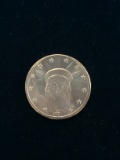 1 Troy Ounce .999 Fine Copper Statue of Liberty Copper Bullion Round Coin