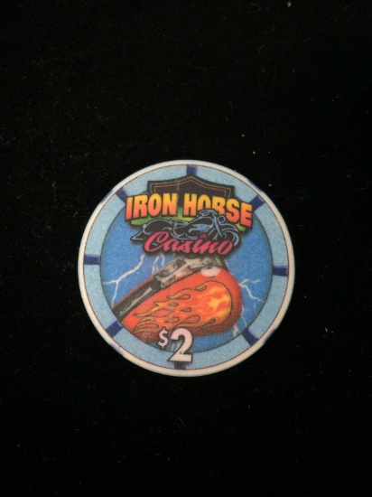 Iron Horse Casino - Everett, Washington $2 Casino Chip - RARE