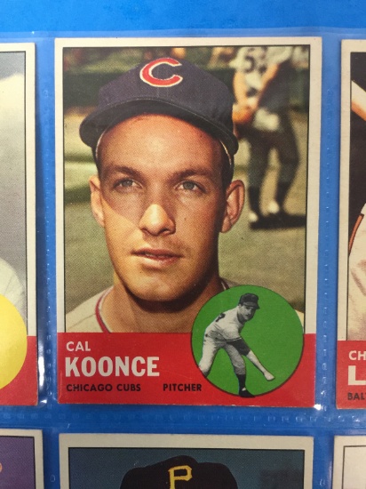 1963 Topps #31 Cal Koonce Cubs Baseball Card