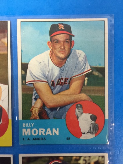 1963 Topps #57 Bill Moran Angels Baseball Card