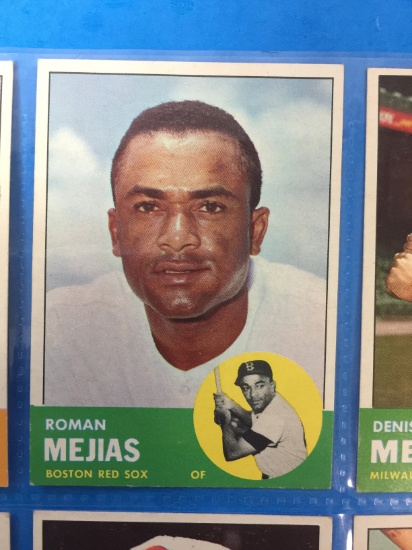 1963 Topps #432 Roman Mejias Red Sox Baseball Card