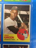 1963 Topps #198 Lenny Green Twins Baseball Card