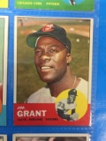 1963 Topps #227 Jim Grant Indians Baseball Card