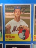 1963 Topps #273 Sammy Taylor Mets Baseball Card