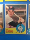 1963 Topps #542 Lou Klimchock Senators Baseball Card