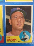 1963 Topps #566 Cliff Cook Mets Baseball Card