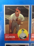 1963 Topps #17 Ryne Duren Angels Baseball Card