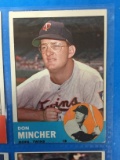 1963 Topps #269 Don Mincher Twins Baseball Card