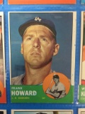 1963 Topps #123 Frank Howard Dodgers Baseball Card