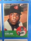 1963 Topps #187 Willie Kirkland Indians Baseball Card