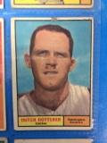 1961 Topps #332 Dutch Dotterer Senators Baseball Card