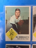 1963 Fleer #7 Bill Monbouquette Red Sox Baseball Card