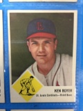1963 Fleer #60 Ken Boyer Cardinals Baseball Card