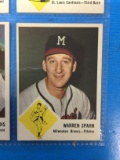 1963 Fleer #45 Warren Spahn Braves Baseball Card