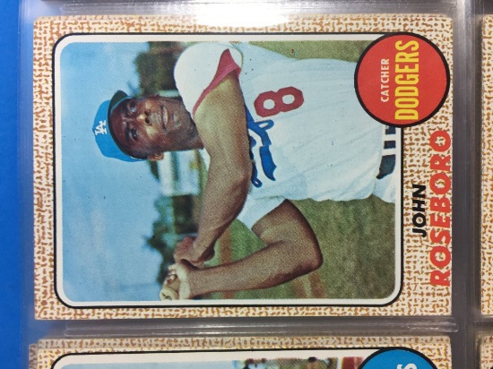 3/18 1968 Topps Baseball Card Auction