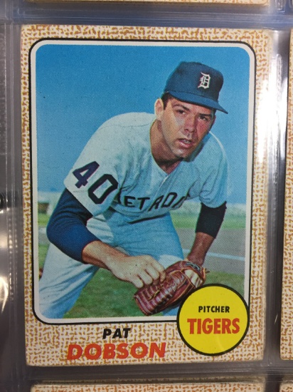 1968 Topps #22 Pat Dobson Tigers