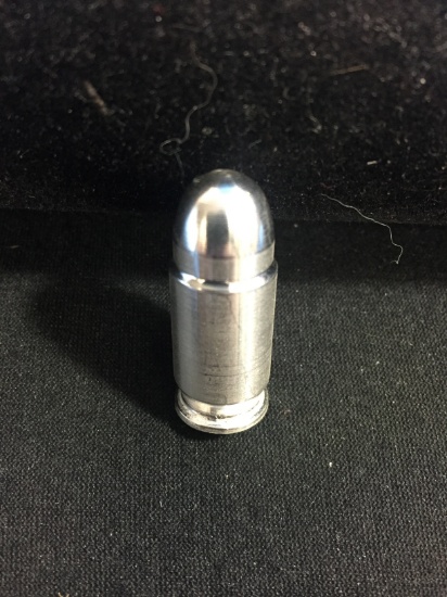 .45 Cal 1 Ounce .999 Fine Silver Bullet Bullion Round