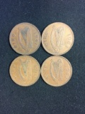 Lot of 4 Ireland Coins