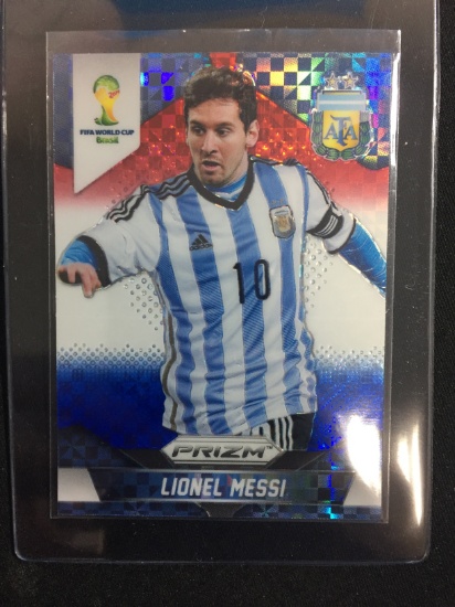 2014 Prizm Xfractor Lionel Messi Soccer Card - RARE