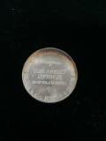 1 Troy Ounce .999 Fine Silver US Assay Office San Francisco Eagle & Flag Silver Bullion Round Coin