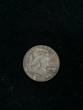 1962-D United States Franklin Silver Half Dollar - 90% Silver Coin