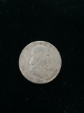 1951-S United States Franklin Silver Half Dollar - 90% Silver Coin