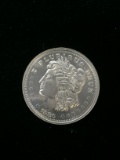 1 Troy Ounce .999 Fine Silver 1986 Liberty Silver Trade Unit Silver Bullion Round Coin