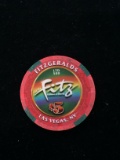Vintage Fitzgerald's Casino - Las Vegas, Nevada $5 Casino Chip - RARE