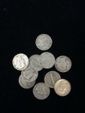 1 Random Date United States Mercury Silver Dime - 90% Silver Coin