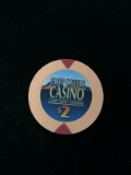 Vintage Cliff Castle Casino - Camp Verde, Arizona $2 Casino Chip - RARE