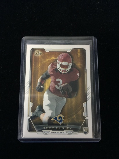 2015 Bowman #28 Todd Gurley Rams Rookie Football Card