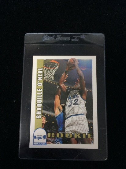 1992-93 Hoops #442 Shaquille O'Neal Rookie Basketball Card