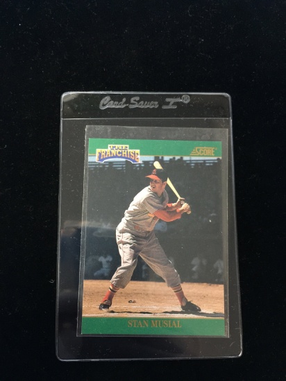1991 Score The Franchise #1 Stan Musial Cardinals Baseball Card