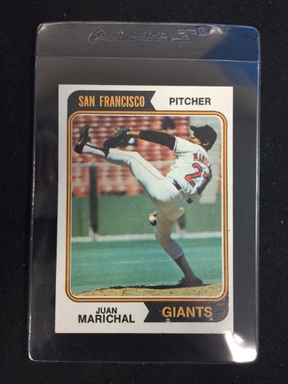 1974 Topps #330 Juan Marichal Giants Baseball Card