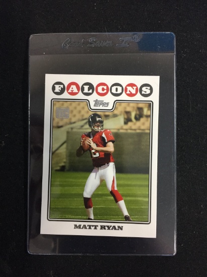 2008 Topps #331 Matt Ryan Falcons Rookie Football Card