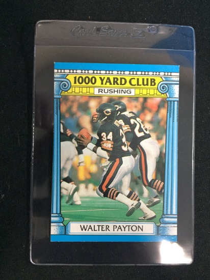 1987 Topps 1000 Yard Club #7 Walter Payton Football Card