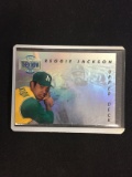1993 Upper Deck Then & Now Reggie Jackson Athletics Baseball Card
