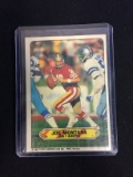 1983 Topps Stickers Joe Montana 49ers Football Card