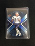 2008 UD Starquest Blue Tom Brady Patriots Football Card