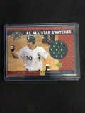 2002 Upper Deck AL All-Star Swatches Magglio Ordonez Game Used Jersey Baseball Card
