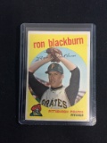 1959 Topps #401 Ron Blackburn Pirates Baseball Card