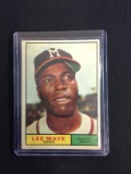 1961 Topps #84 Lee Maye Braves Baseball Card