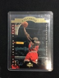 1996 Upper Deck A Cut Above Michael Jordan Basketball Card