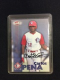 1999 Team Best Carlos Pena Rookie Autograph Baseball Card