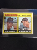 1967 Topps #93 Bobby Murcer Yankees Rookie Baseball Card